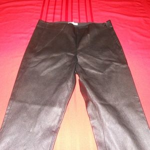 NORDSTROM Signature Leather Pants-Size 8